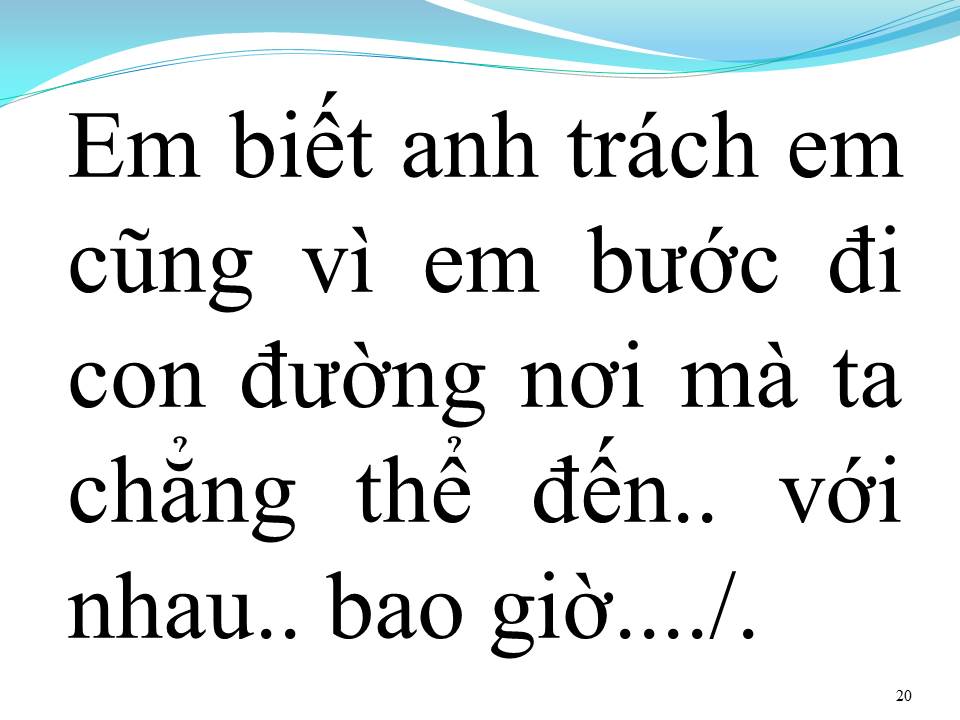 Lời bài hát KHI GIẤC MƠ VỀ