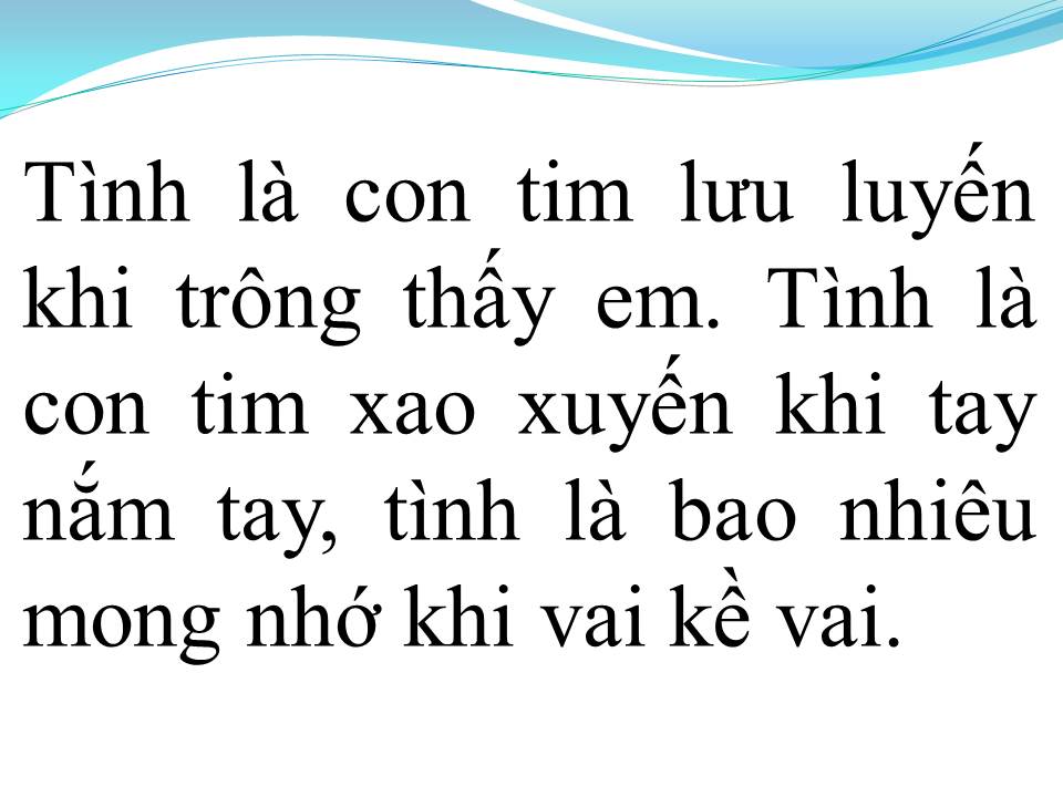 Lời bài hát KHI TA YÊU NHAU