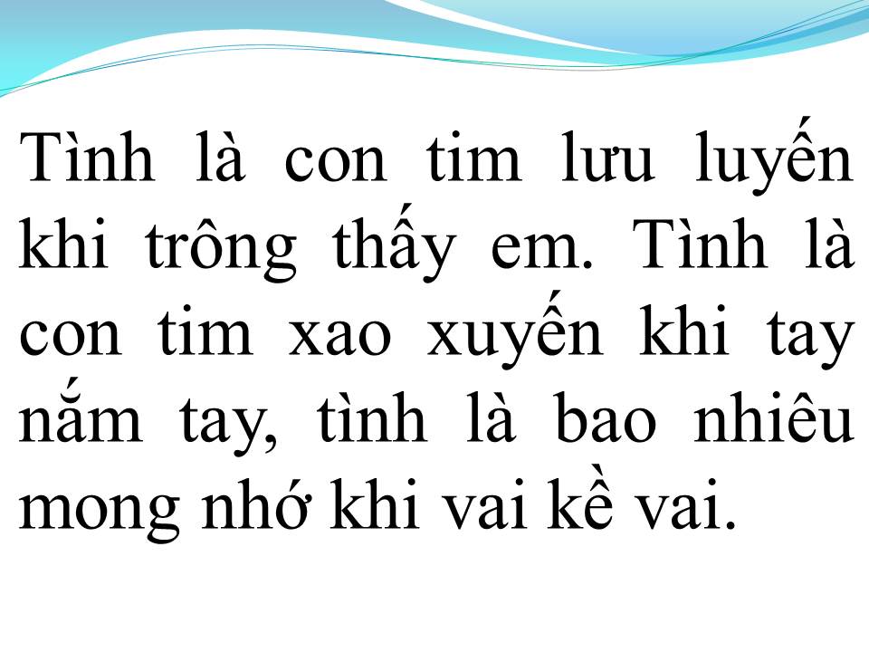 Lời bài hát KHI TA YÊU NHAU