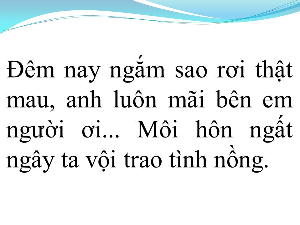 Lời bài hát KHI TA YÊU NHAU