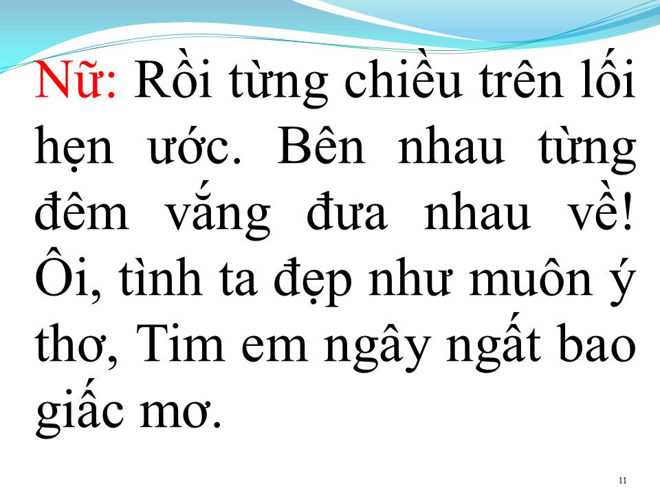Lời bài hát KHI TÌNH YÊU ĐẾN