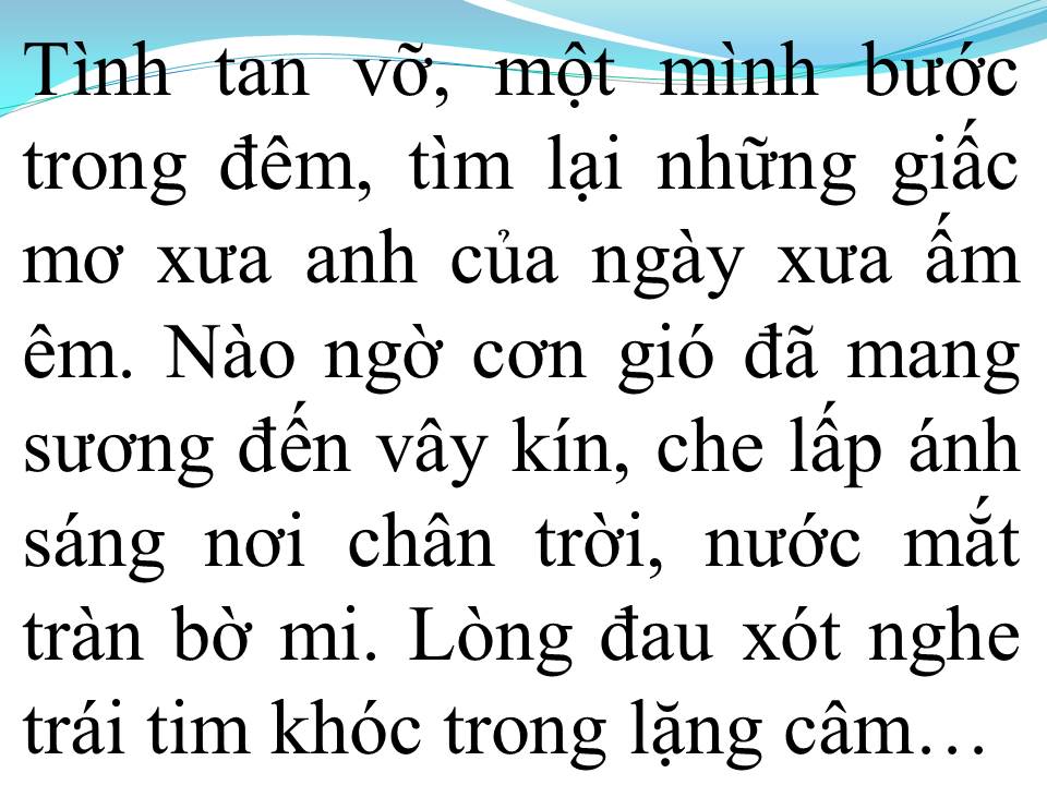 Lời bài hát KHÓC