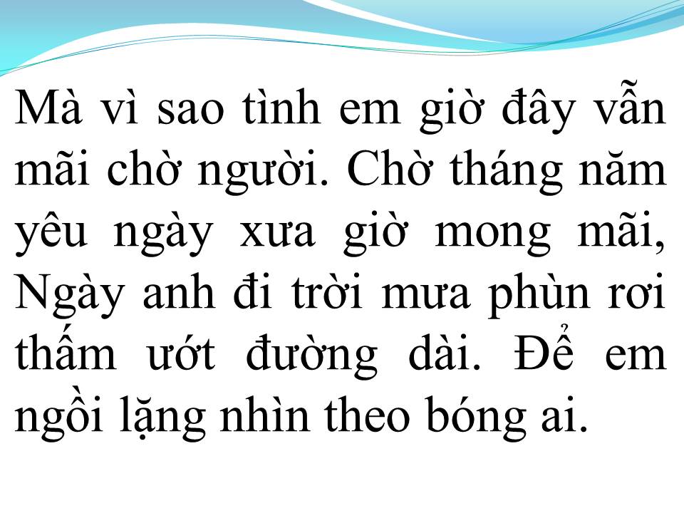 Lời bài hát KHÓC