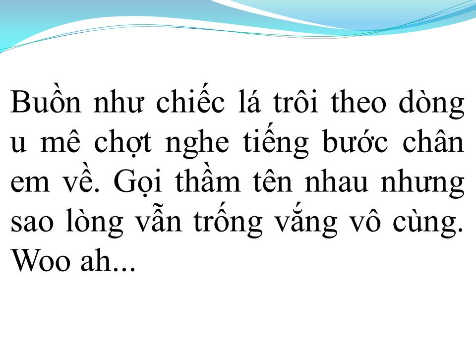 Lời bài hát KHÓC CHO TÌNH YÊU