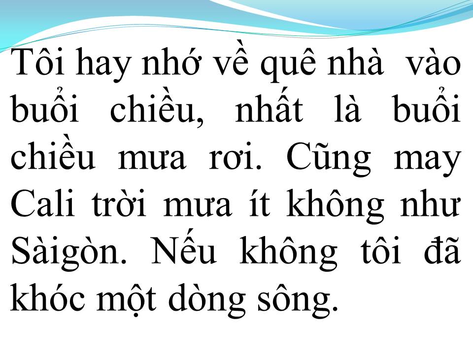 Lời bài hát KHÓC MỘT DÒNG SÔNG