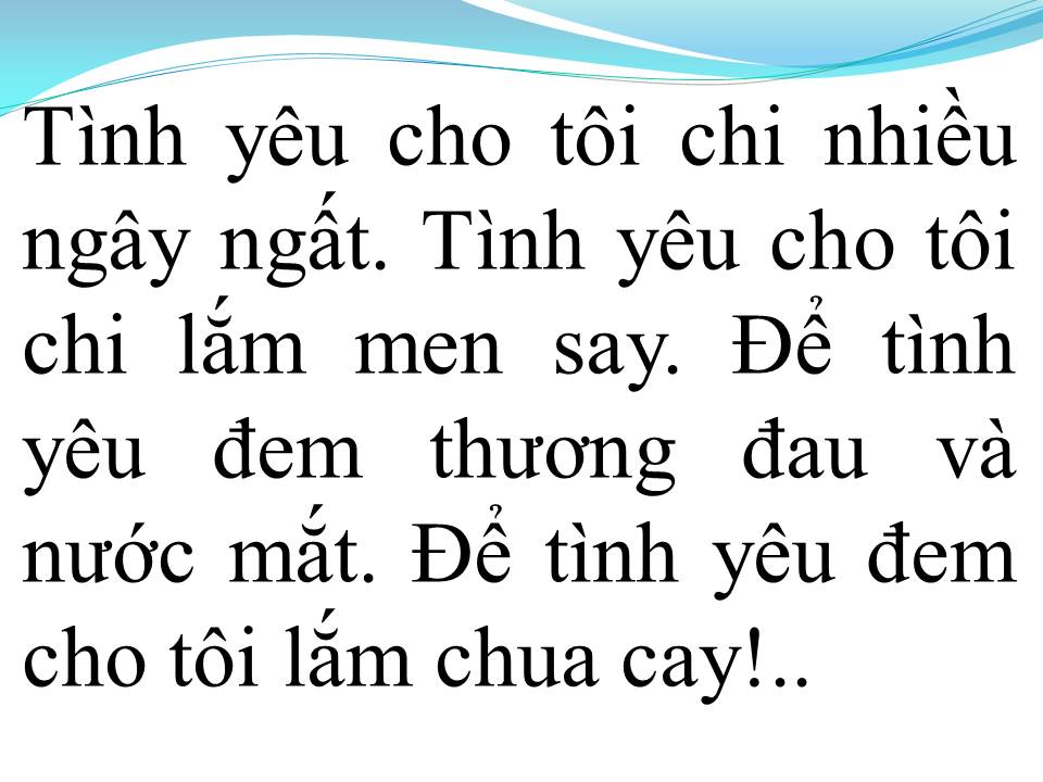 Lời bài hát KHÔNG 2