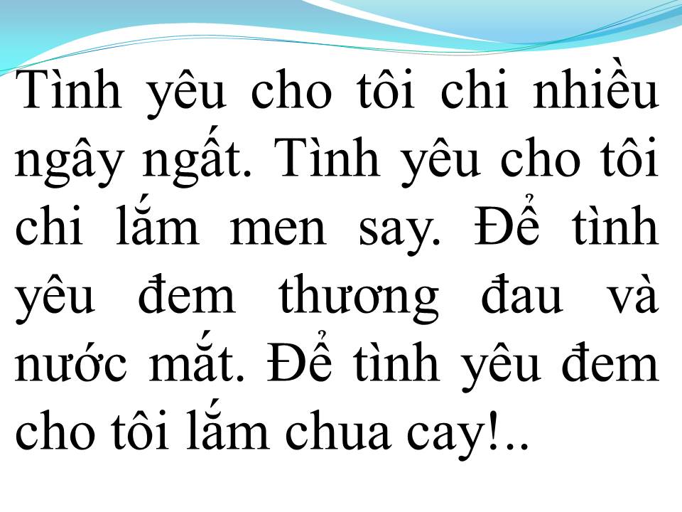 Lời bài hát KHÔNG 2