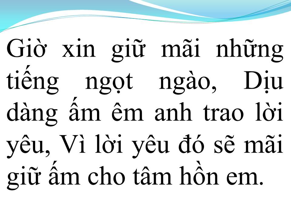 Lời bài hát KHÔNG CẦN PHẢI HỨA ĐÂU EM