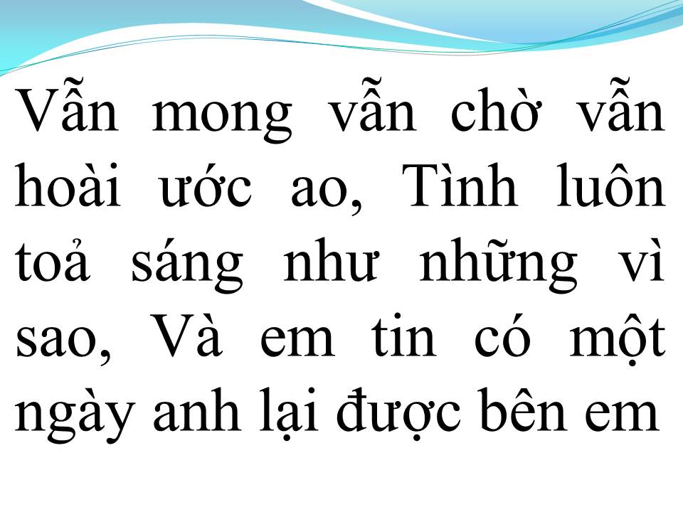 Lời bài hát KHÔNG CẦN PHẢI HỨA ĐÂU EM
