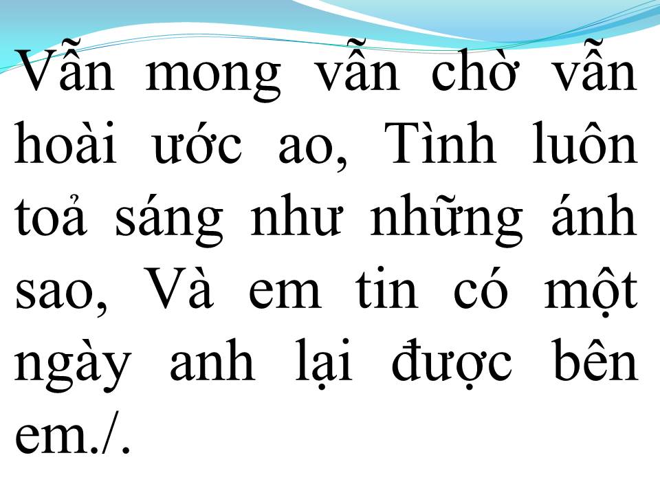 Lời bài hát KHÔNG CẦN PHẢI HỨA ĐÂU EM