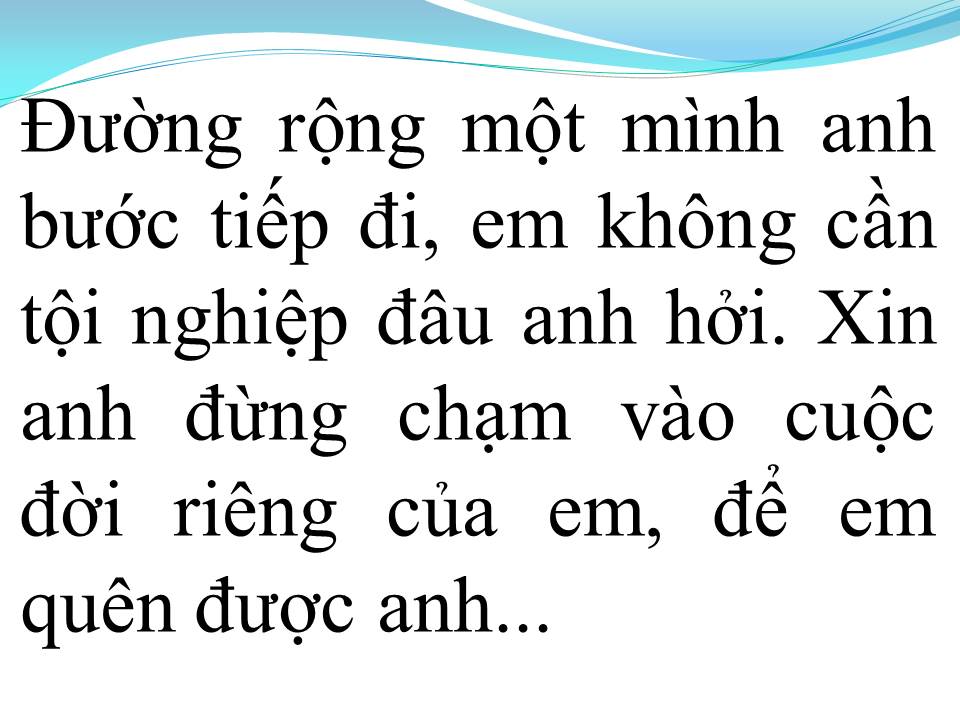 Lời bài hát KHÔNG ĐAU VÌ QUÁ ĐAU
