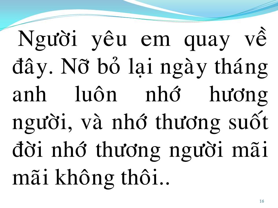 Lời bài hát KHÔNG THỂ Ở BÊN NHAU