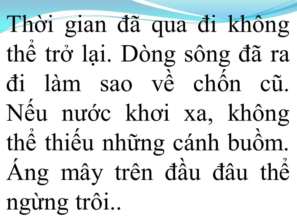 Lời bài hát KHÔNG THỂ VÀ CÓ THỂ