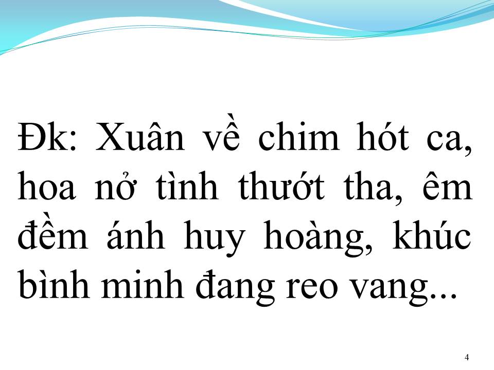 Lời bài hát KHÚC NHẠC NGÀY XUÂN