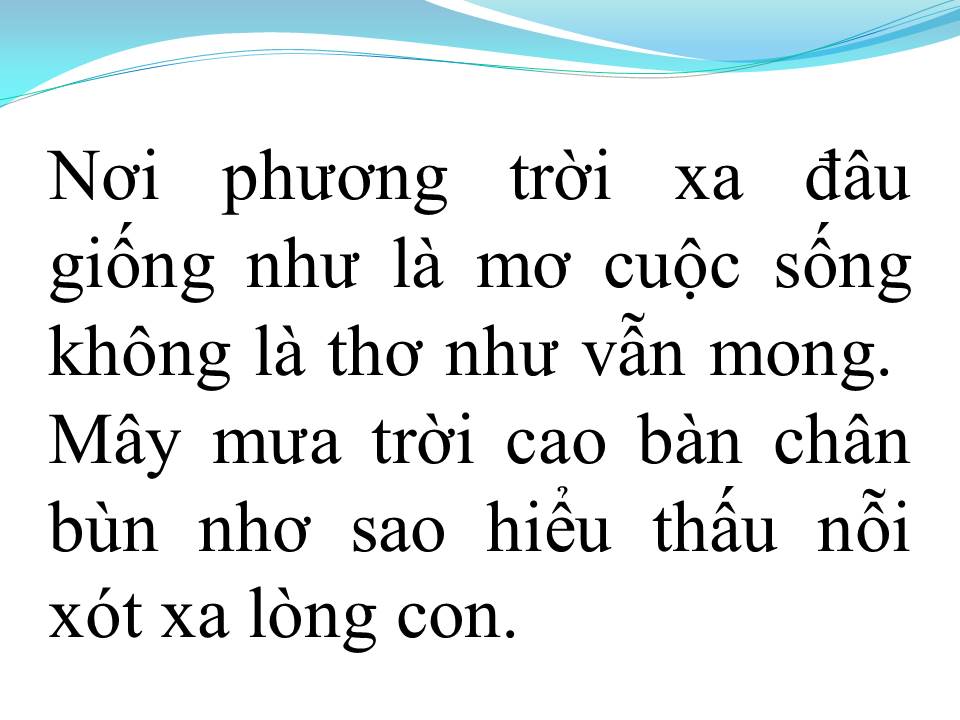 Lời bài hát ĐỜI TRAI XA XỨ