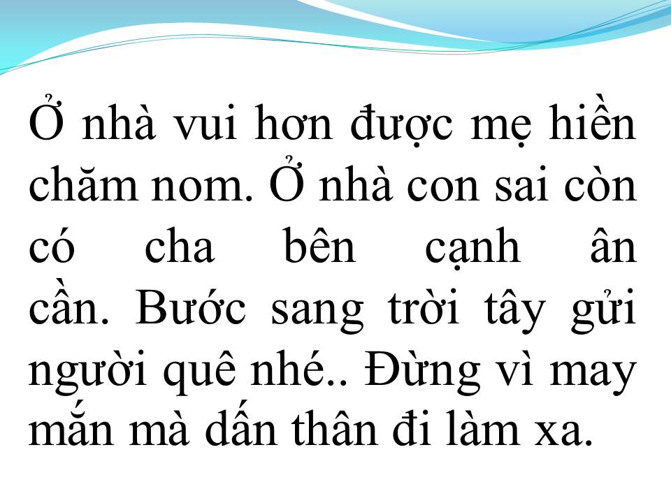 Lời bài hát ĐỜI TRAI XA XỨ