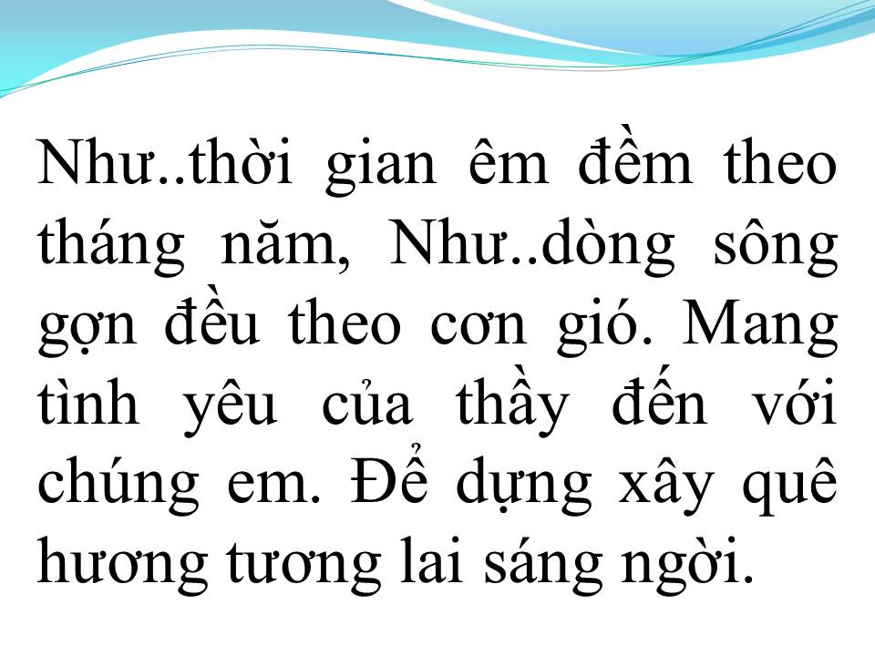 Lời bài hát MÁI TRƯỜNG MẾN YÊU