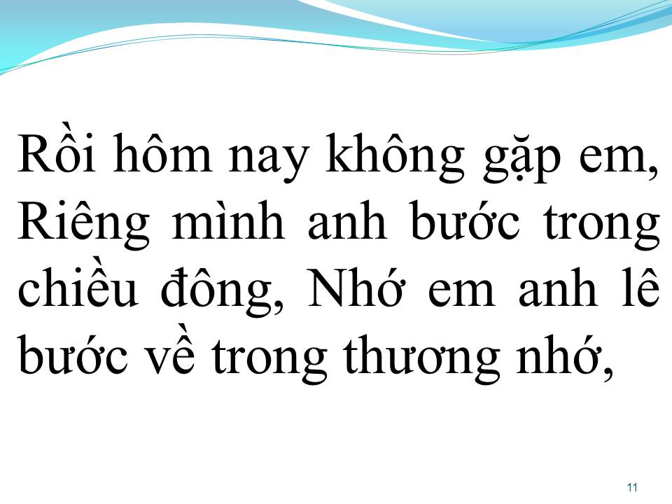 Lời bài hát THẤT TÌNH