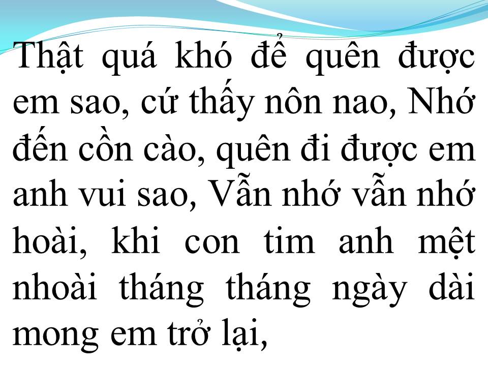 Lời bài hát KHÔNG CẢM XÚC