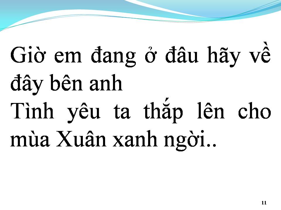 Lời bài hát HÃY VỀ ĐÂY BÊN ANH