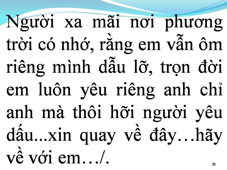 Lời bài hát HÃY VỀ VỚI ANH