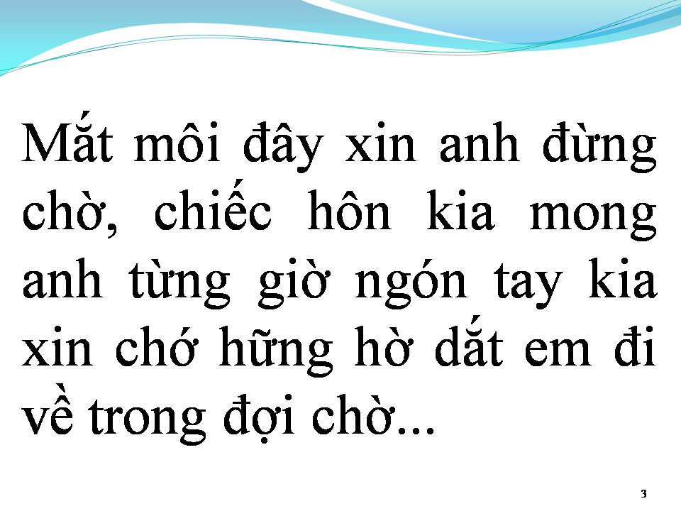 Lời bài hát HÃY YÊU NHƯ CHƯA LẦN NÀO