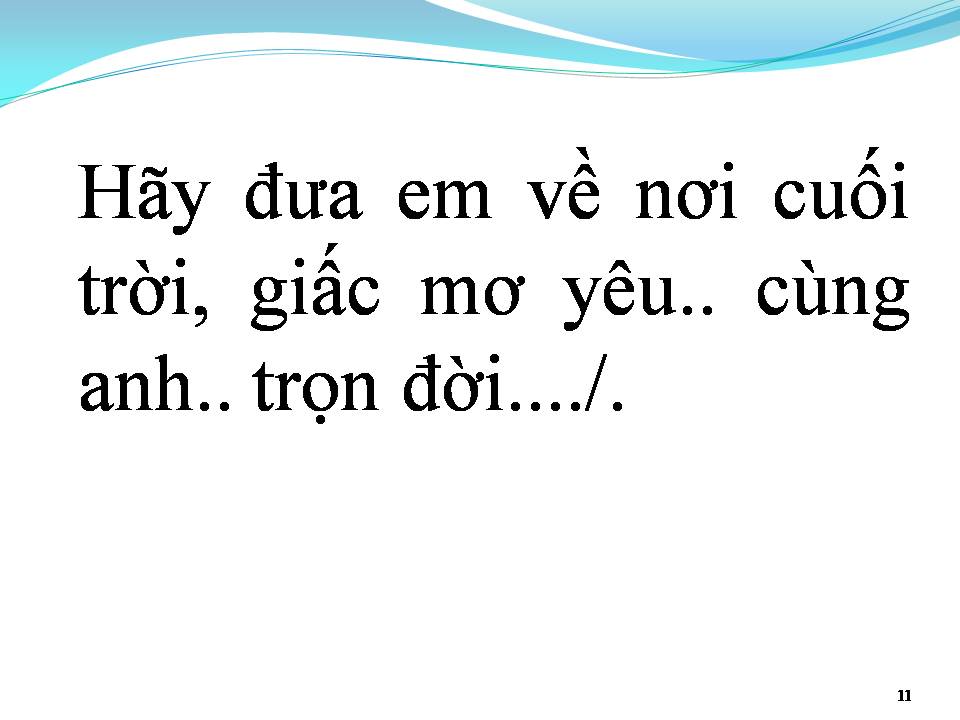 Lời bài hát HÃY YÊU NHƯ CHƯA LẦN NÀO