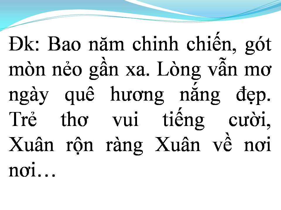Lời bài hát HẸN MỘT MÙA XUÂN