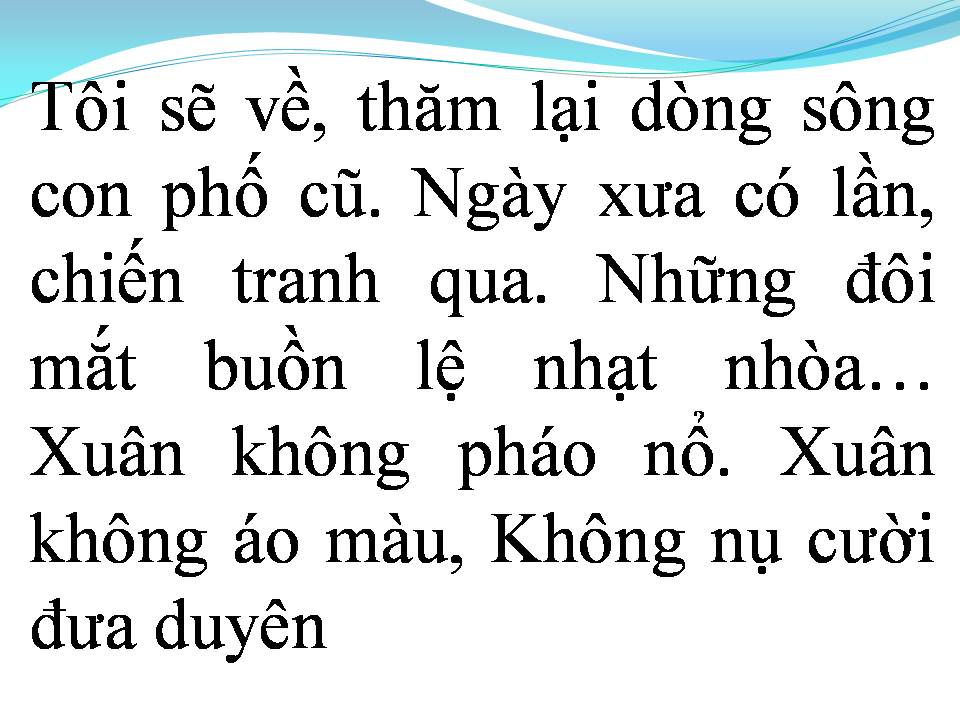 Lời bài hát HẸN MỘT MÙA XUÂN