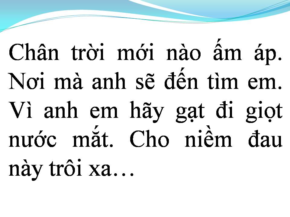 Lời bài hát HIỆN TẠI VÀ QUÁ KHỨ