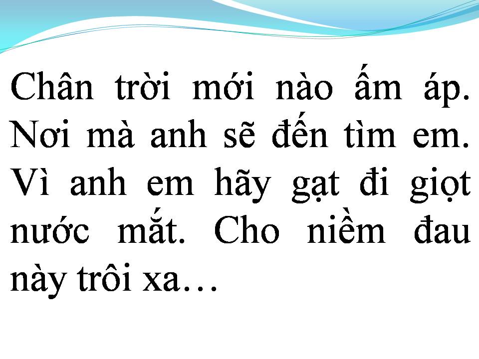 Lời bài hát HIỆN TẠI VÀ QUÁ KHỨ