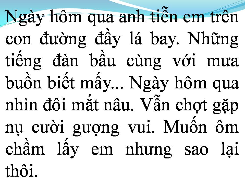 Lời bài hát HÌNH BÓNG CỦA MÂY
