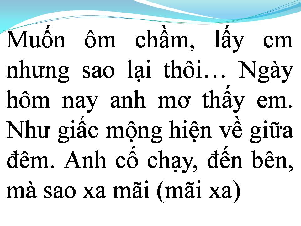 Lời bài hát HÌNH BÓNG CỦA MÂY