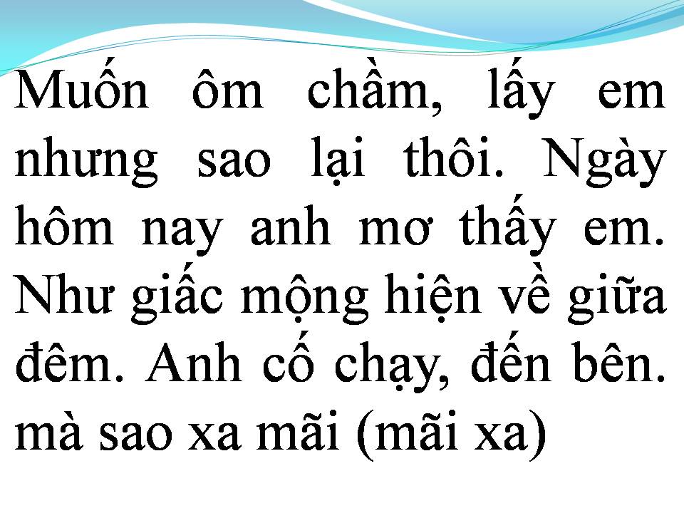 Lời bài hát HÌNH BÓNG CỦA MÂY