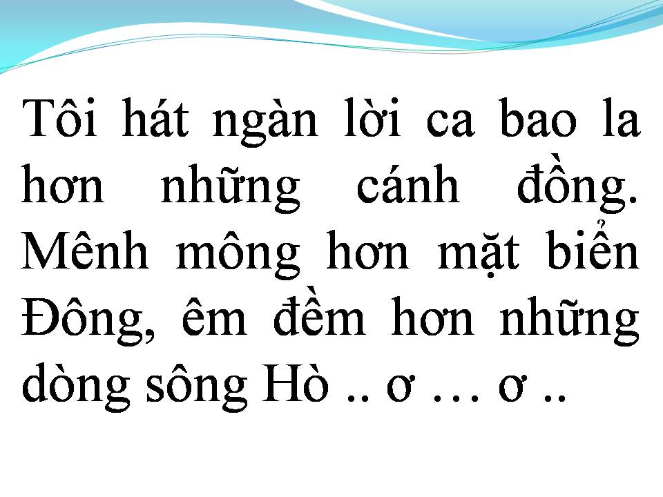 Lời bài hát HỒ CHÍ MINH ĐẸP NHẤT TÊN NGƯỜI