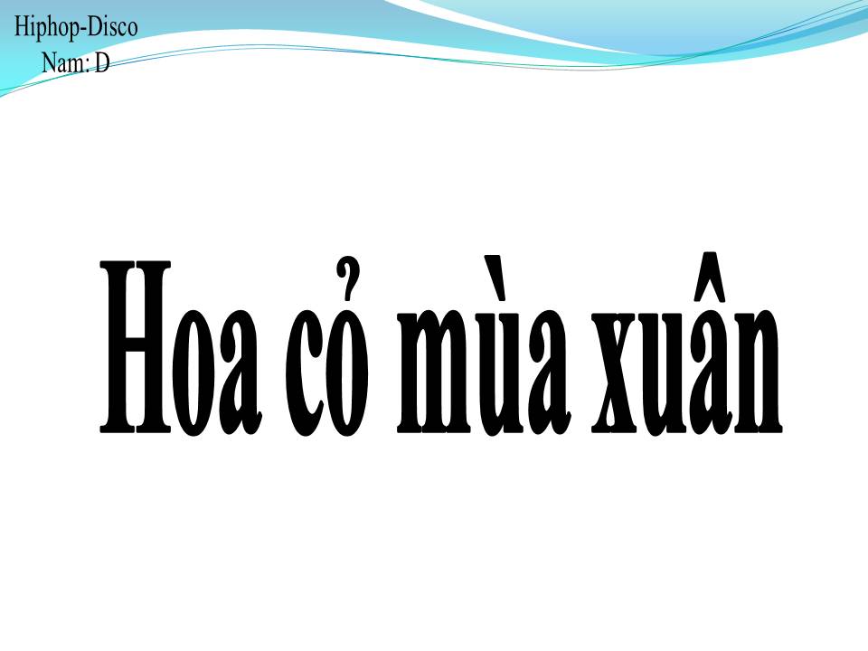 Lời bài hát HOA CỎ MÙA XUÂN