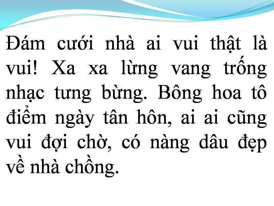 Lời bài hát HOA CƯỚI NHÀ AI