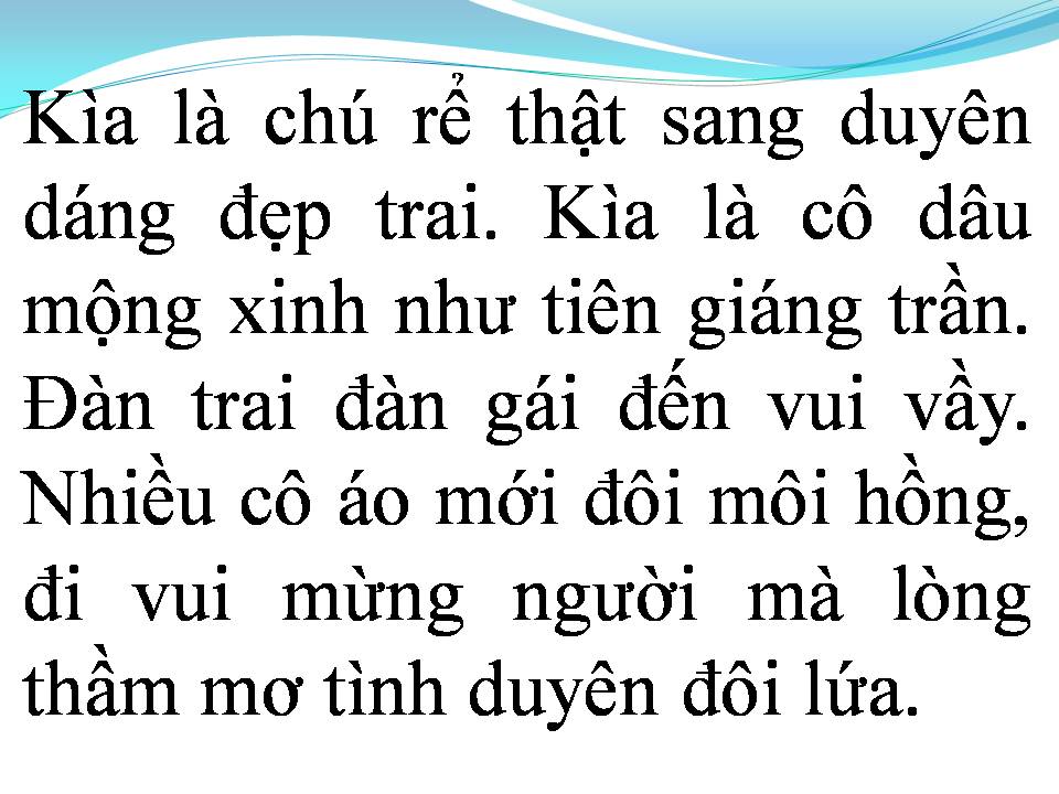Lời bài hát HOA CƯỚI NHÀ AI