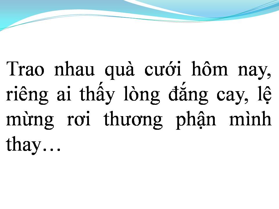 Lời bài hát HOA CƯỚI NHÀ AI
