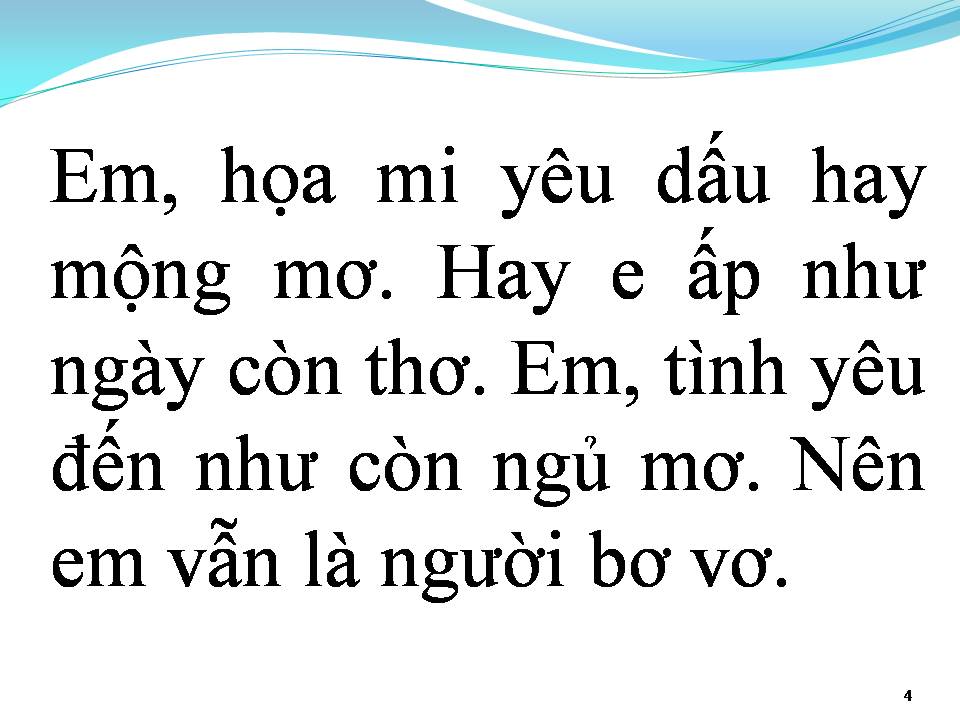 Lời bài hát HỌA MI TÓC NÂU