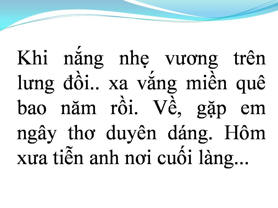 Lời bài hát HOA SOAN BÊN THỀM CŨ