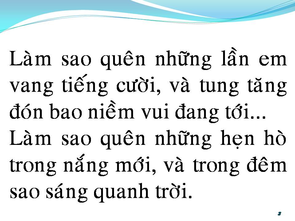 Lời bài hát HOANG VẮNG