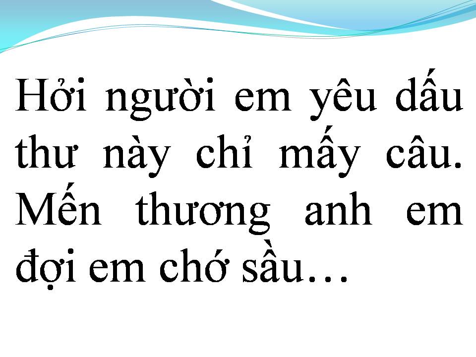 Lời bài hát HỒI ÂM