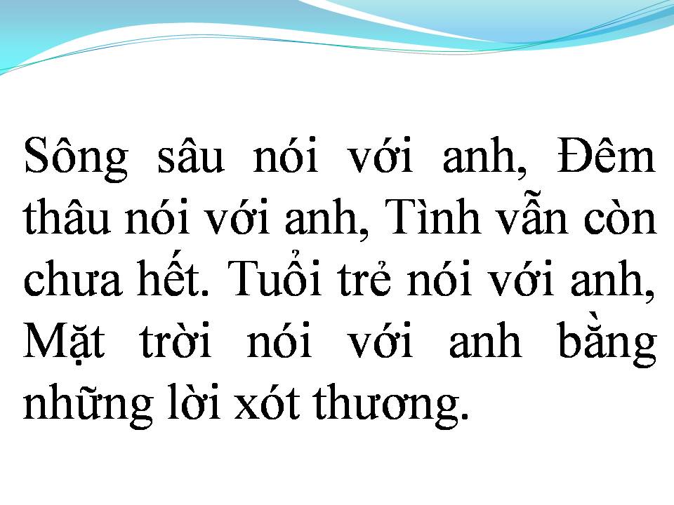 Lời bài hát EM CÒN YÊU ANH