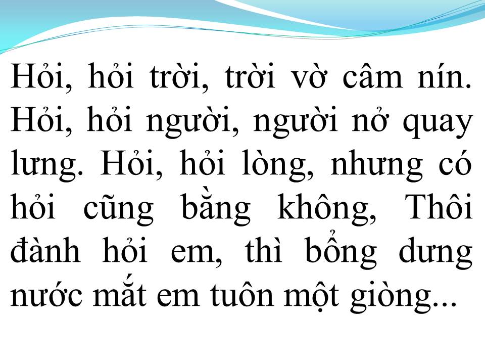 Lời bài hát HỎI NGƯỜI CÒN NHỚ ĐẾN TA