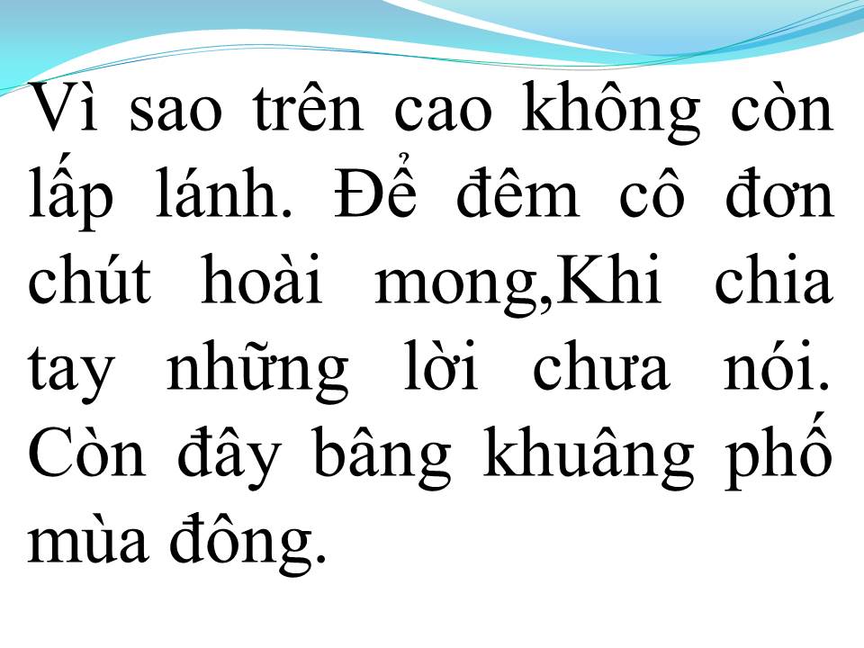 Lời bài hát HỐI TIẾC
