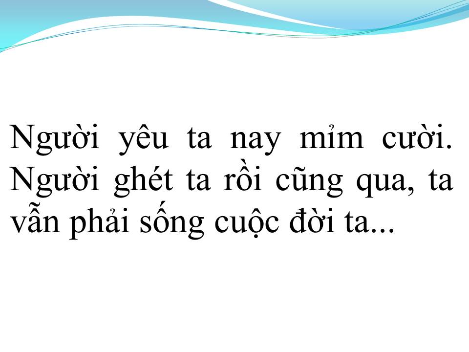 Lời bài hát HÔM QUA KHÁC HÔM NAY KHÁC (ĐỜI LÀ GÌ)
