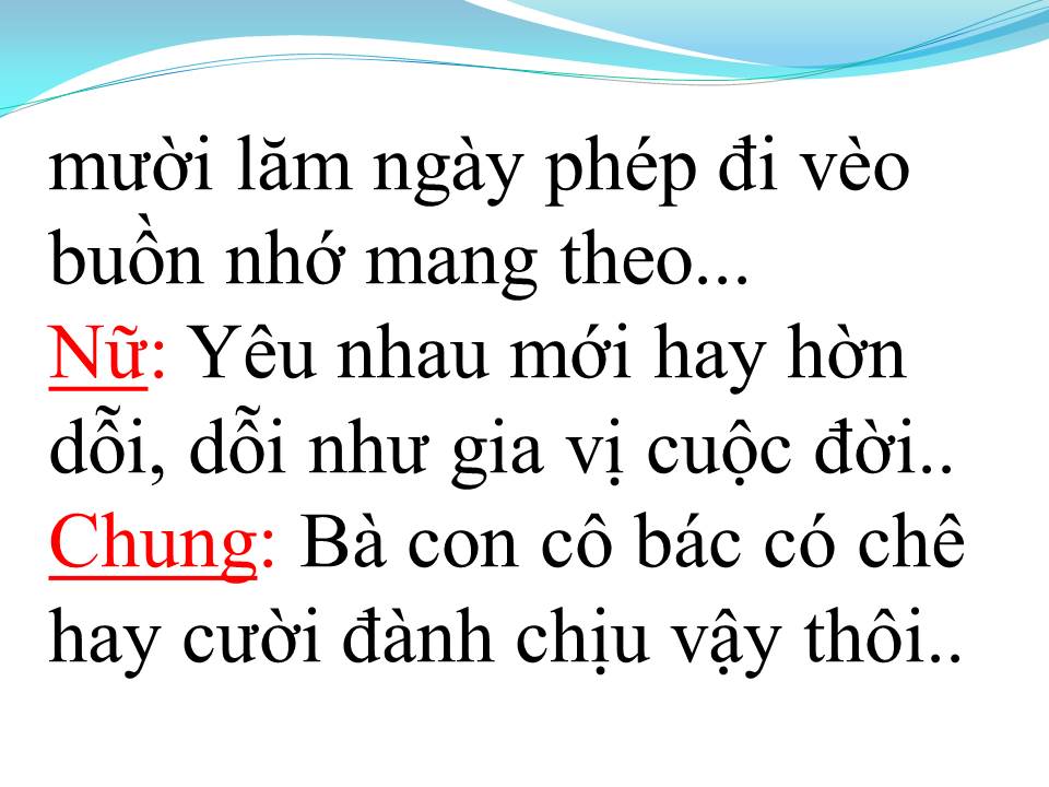 Lời bài hát HỜN ANH GIẬN EM