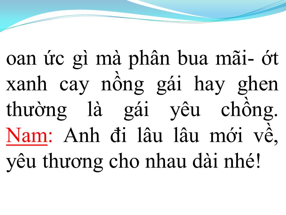 Lời bài hát HỜN ANH GIẬN EM