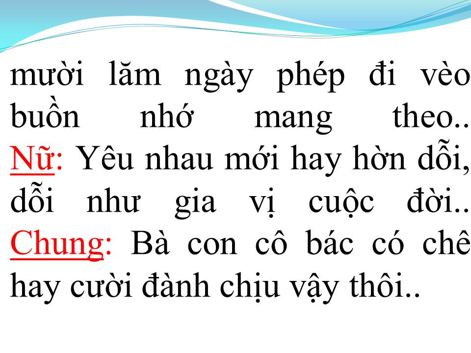 Lời bài hát HỜN ANH GIẬN EM